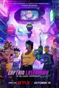 Постер к фильму Капитан Лазерхоук: Blood Dragon Remix смотреть онлайн на киного